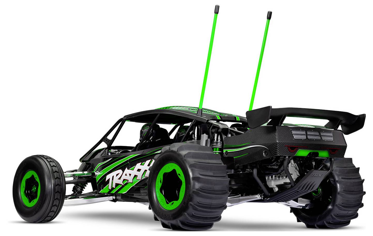 Traxxas Funco Pro Scale Replica Grün Brushless RC Modellauto Elektro Sand Buggy Frontantrieb (2WD) RtR 2,4GHz