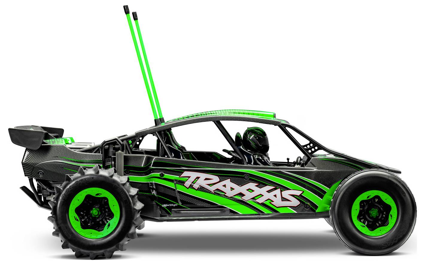 Traxxas Funco Pro Scale Replica Grün Brushless RC Modellauto Elektro Sand Buggy Frontantrieb (2WD) RtR 2,4GHz