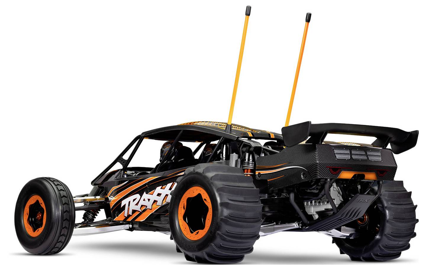 Traxxas Funco Pro Scale Replica Orange Brushless RC Modellauto Elektro Sand Buggy Frontantrieb (2WD) RtR 2,4GHz
