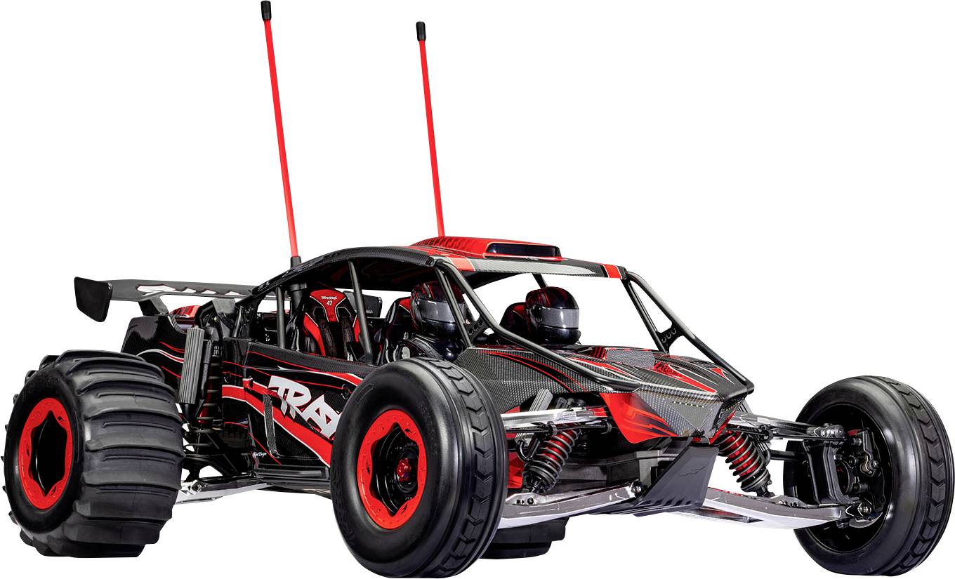 Traxxas Funco Pro Scale Replica Rot Brushless RC Modellauto Elektro Sand Buggy Frontantrieb (2WD) RtR 2,4GHz