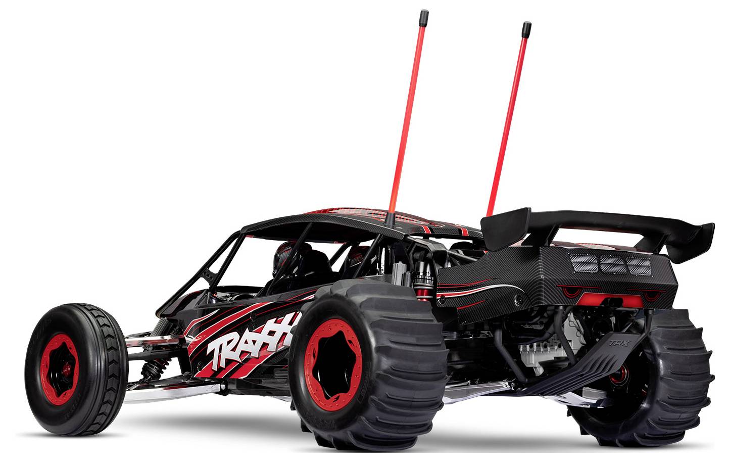 Traxxas Funco Pro Scale Replica Rot Brushless RC Modellauto Elektro Sand Buggy Frontantrieb (2WD) RtR 2,4GHz