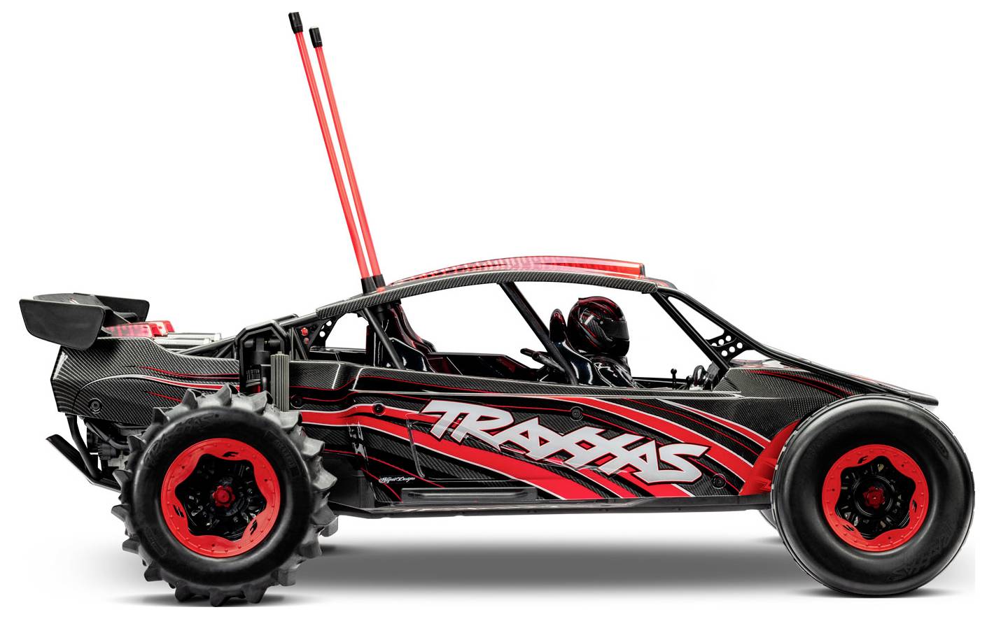 Traxxas Funco Pro Scale Replica Rot Brushless RC Modellauto Elektro Sand Buggy Frontantrieb (2WD) RtR 2,4GHz
