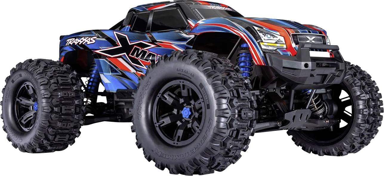 Traxxas X-Maxx Blau Brushless RC Modellauto Elektro Monstertruck Allradantrieb (4WD) RtR 2,4GHz