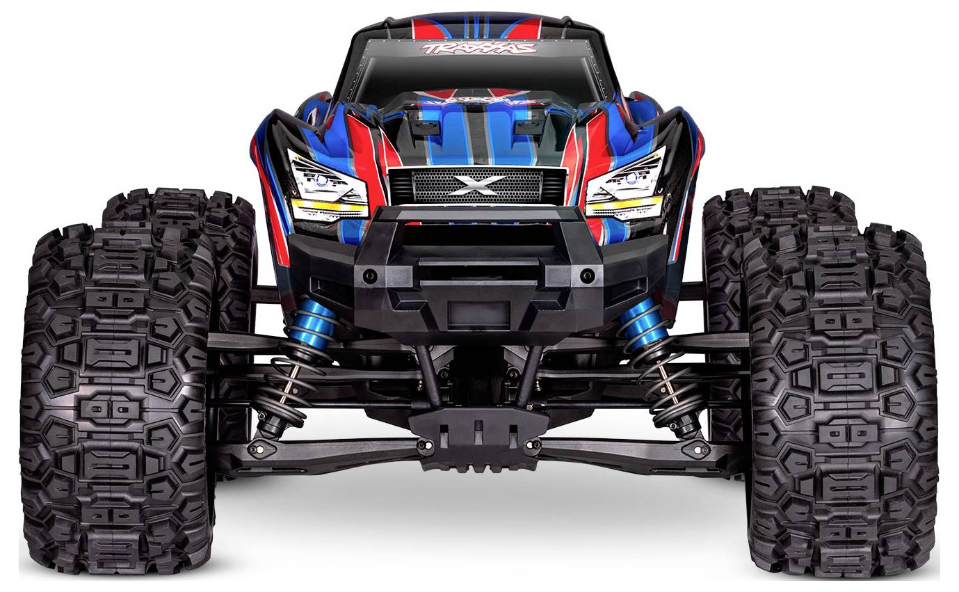 Traxxas X-Maxx Blau Brushless RC Modellauto Elektro Monstertruck Allradantrieb (4WD) RtR 2,4GHz