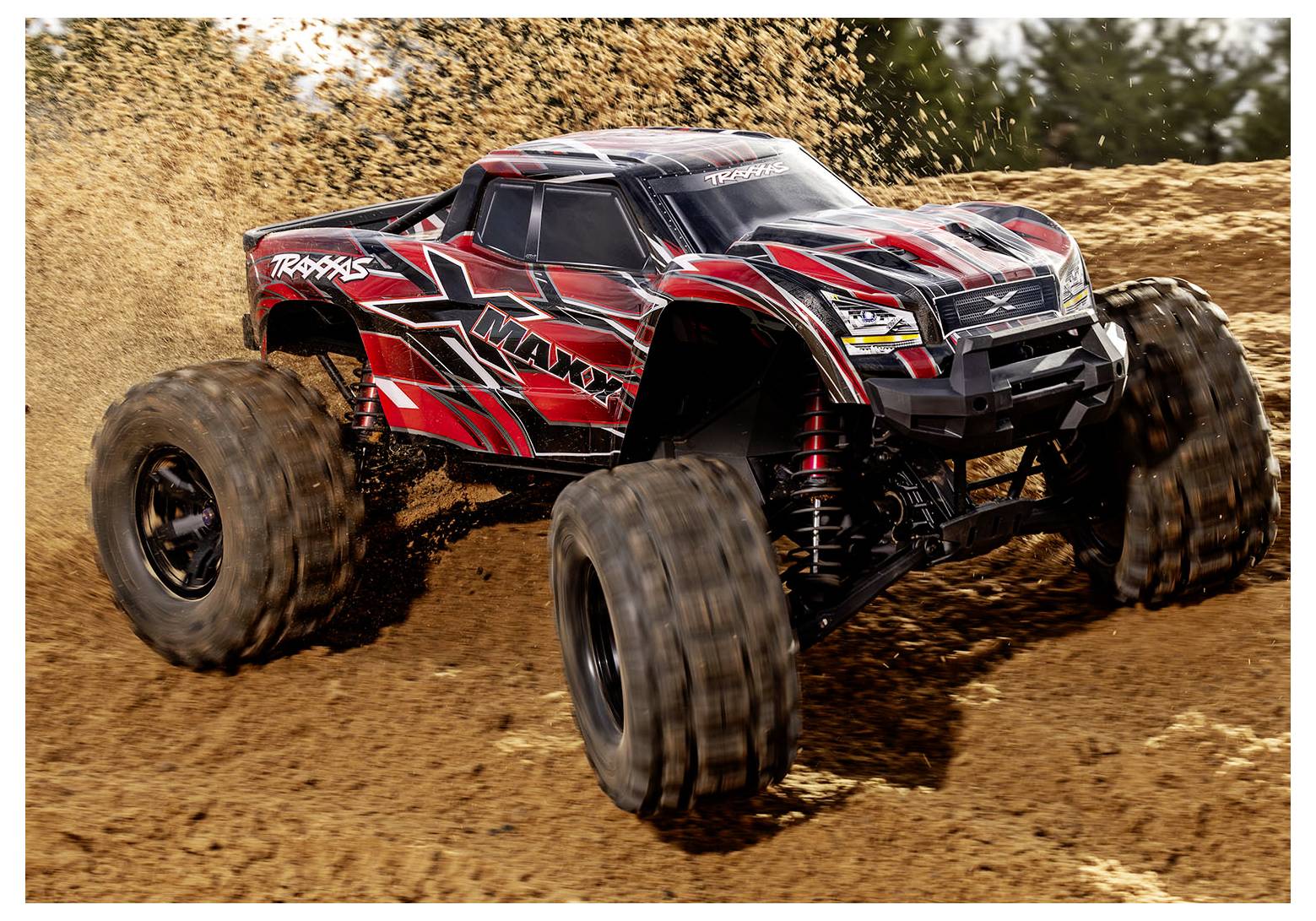 Traxxas X-Maxx Orange Brushless RC Modellauto Elektro Monstertruck Allradantrieb (4WD) RtR 2,4GHz