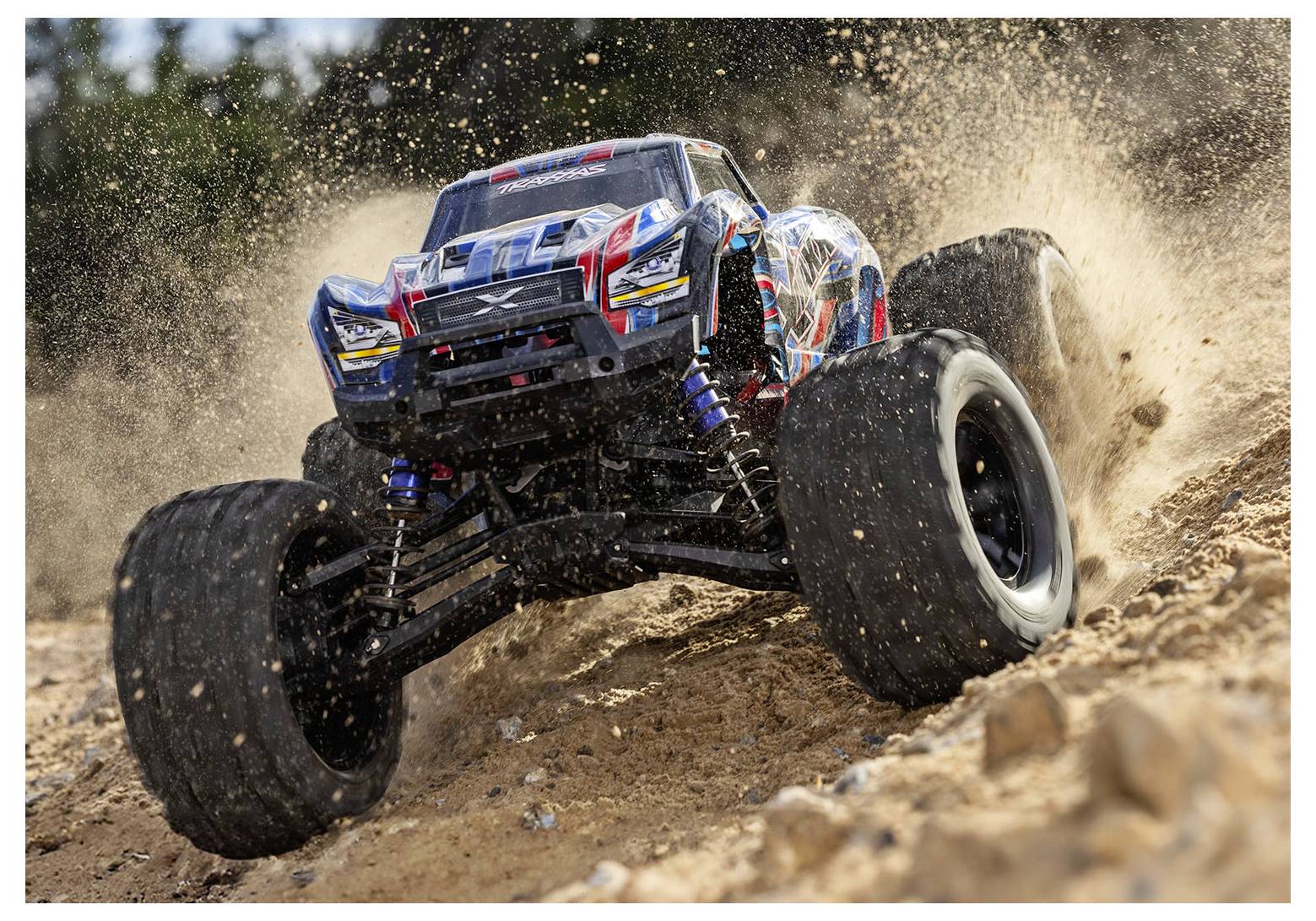 Traxxas X-Maxx Orange Brushless RC Modellauto Elektro Monstertruck Allradantrieb (4WD) RtR 2,4GHz