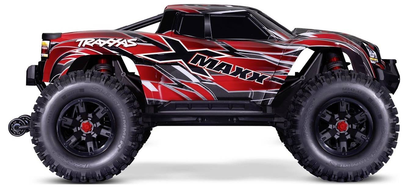 Traxxas X-Maxx Rot Brushless RC Modellauto Elektro Monstertruck Allradantrieb (4WD) RtR 2,4GHz