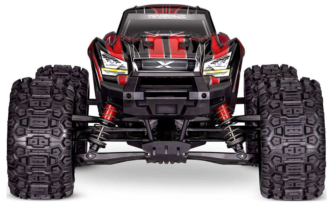 Traxxas X-Maxx Rot Brushless RC Modellauto Elektro Monstertruck Allradantrieb (4WD) RtR 2,4GHz