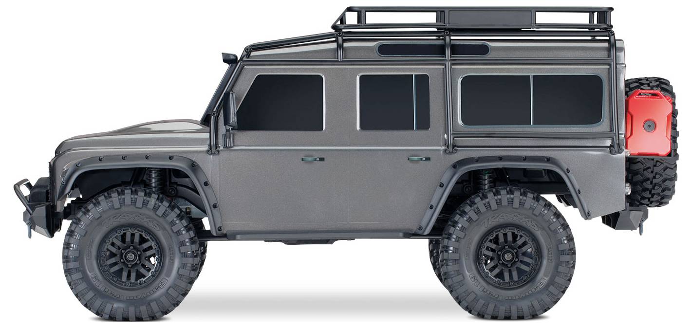 Traxxas TRX-4 Land Rover Defender Brushed 1:10 RC Modellauto Elektro Crawler Allradantrieb (4WD) RtR 2,4GHz