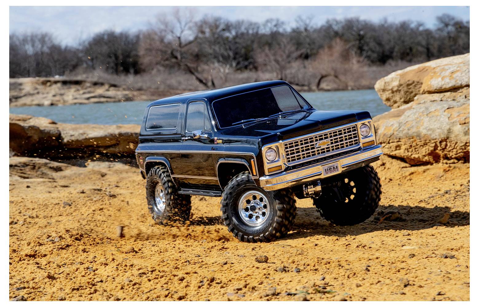 Traxxas TRX-4 1979 Chevrolet Blaze Brushed 1:10 RC Modellauto Elektro Crawler Allradantrieb (4WD) R