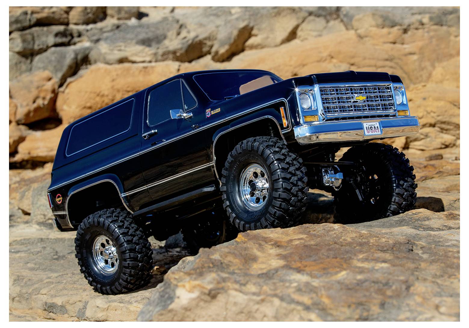 Traxxas TRX-4 1979 Chevrolet Blaze Brushed 1:10 RC Modellauto Elektro Crawler Allradantrieb (4WD) RtR 2,4GHz