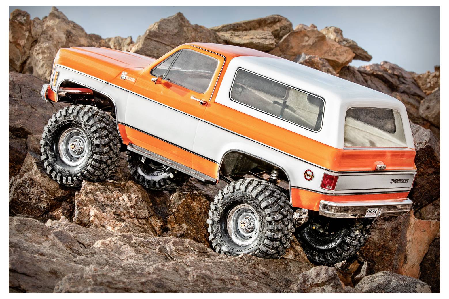 Traxxas TRX-4 1979 Chevrolet Blaze Brushed 1:10 RC Modellauto Elektro Crawler Allradantrieb (4WD) R