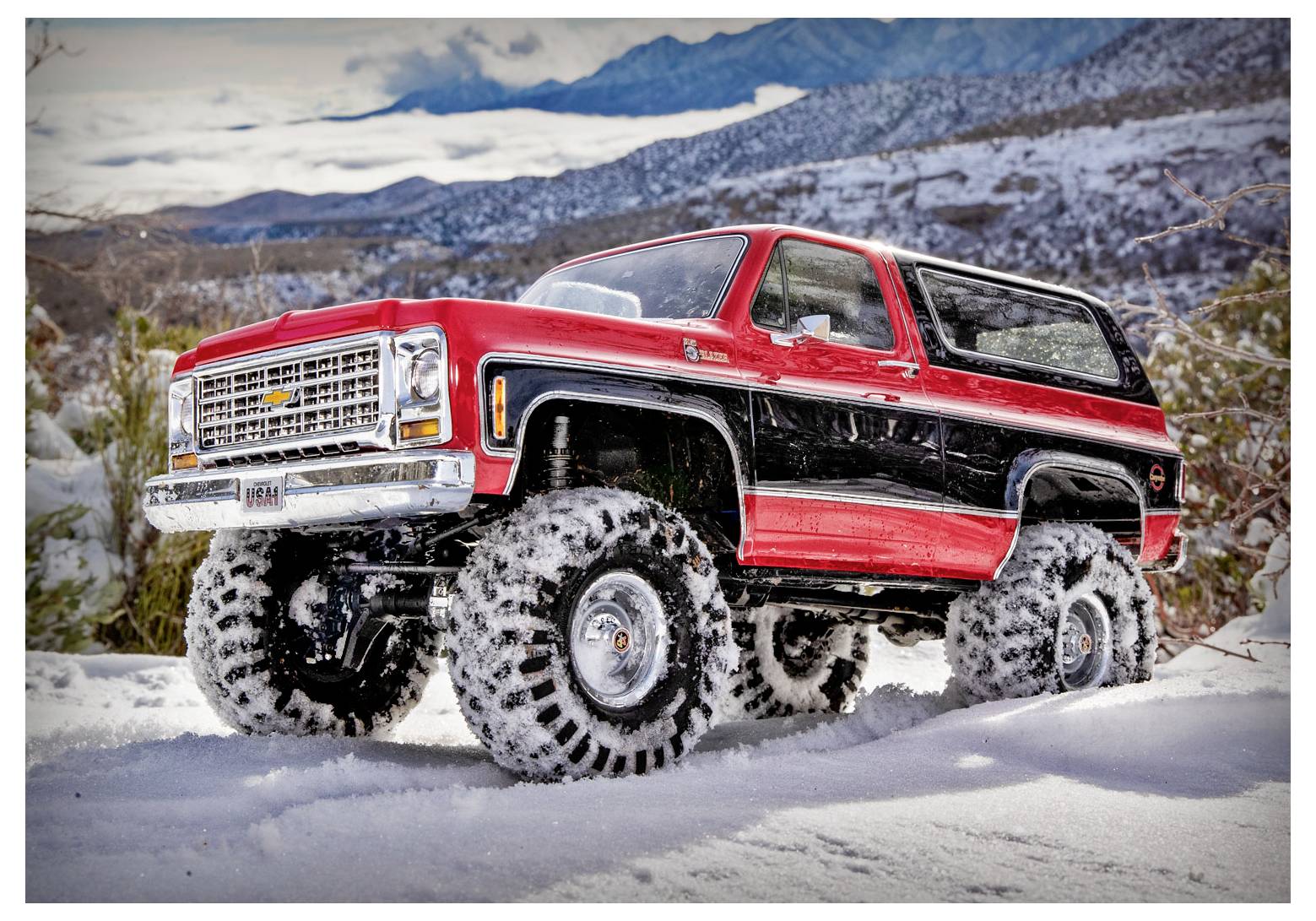 Traxxas TRX-4 1979 Chevrolet Blaze Brushed 1:10 RC Modellauto Elektro Crawler Allradantrieb (4WD) R