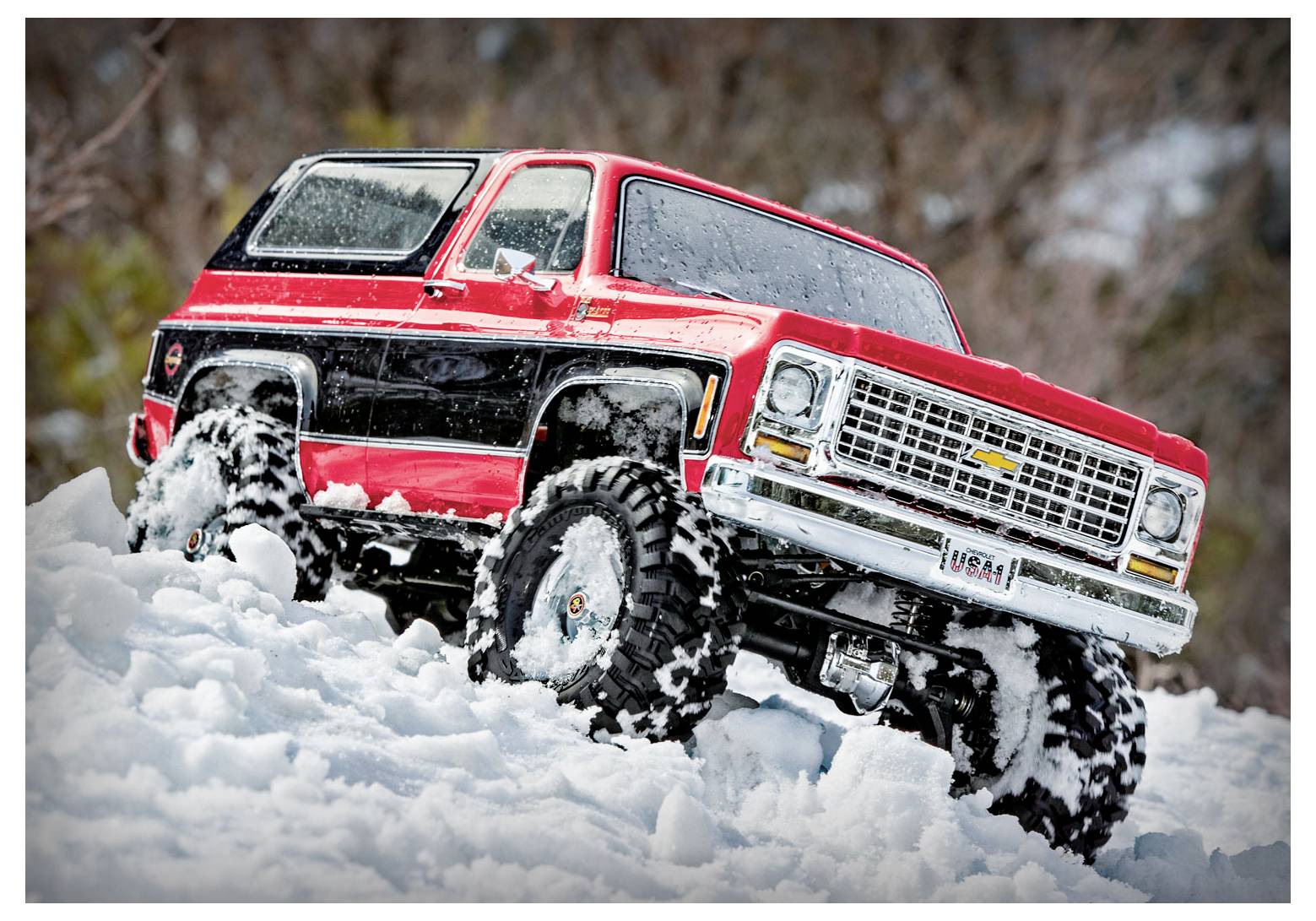 Traxxas TRX-4 1979 Chevrolet Blaze Brushed 1:10 RC Modellauto Elektro Crawler Allradantrieb (4WD) RtR 2,4GHz