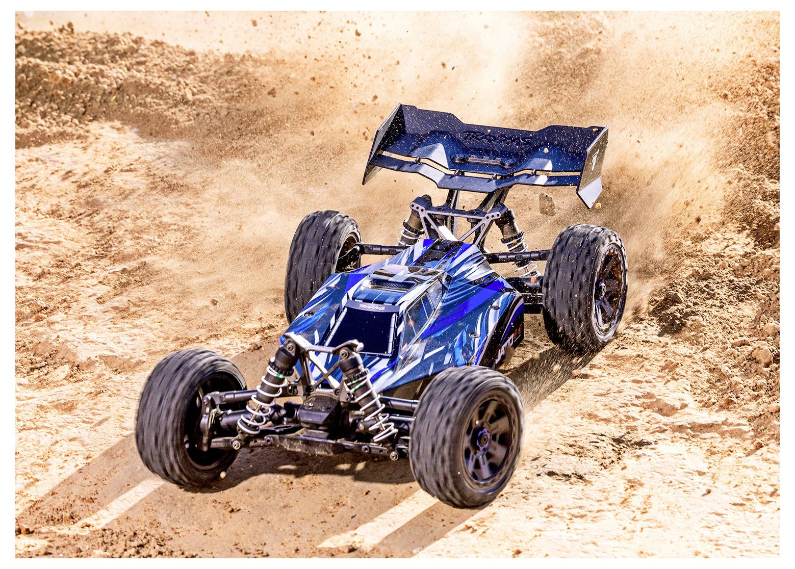 Traxxas Jato 4X4 BL-2s Grün Brushless 1:8 RC Modellauto Elektro Buggy Allradantrieb (4WD) RtR 2,4GHz