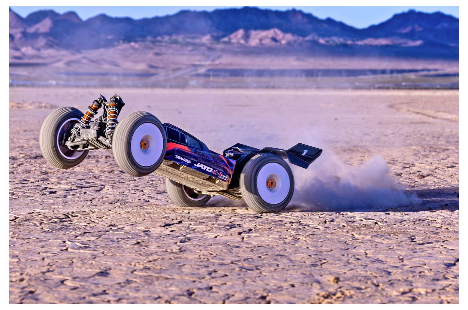 Traxxas JATO 4x4 VXL 4S Orange Brushless 1:8 RC Modellauto Elektro Buggy Allradantrieb (4WD) RtR 2,4GHz