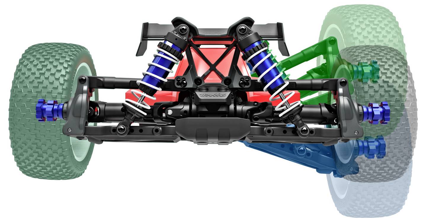 Traxxas JATO 4x4 VXL 4S Pink Brushless 1:8 RC Modellauto Elektro Buggy Allradantrieb (4WD) RtR 2,4GHz