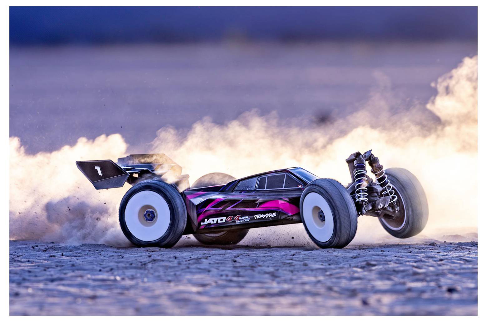 Traxxas JATO 4x4 VXL 4S Pink Brushless 1:8 RC Modellauto Elektro Buggy Allradantrieb (4WD) RtR 2,4GHz