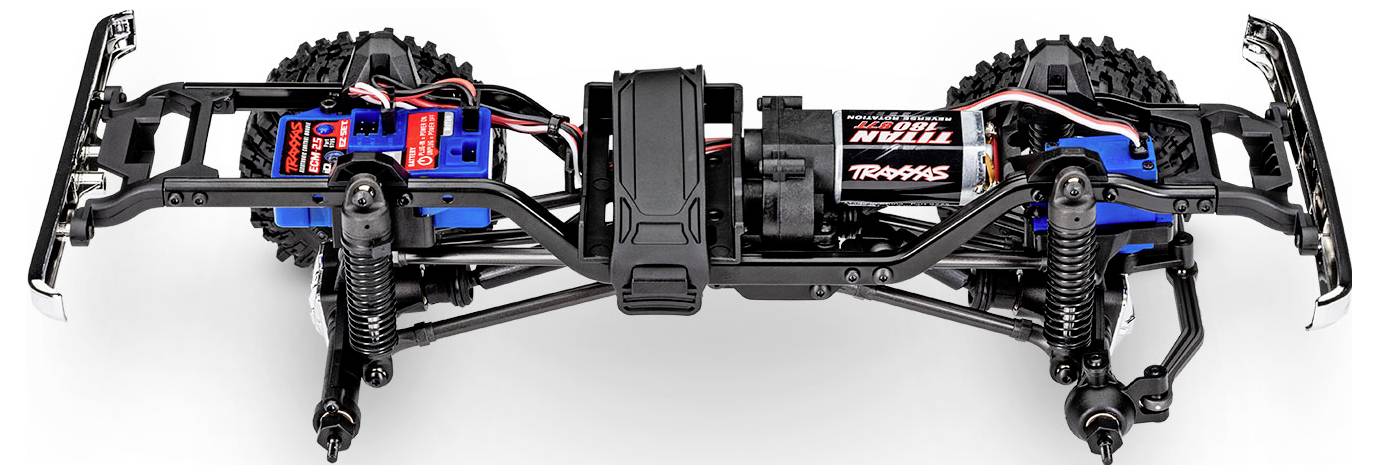 Traxxas TRX-4M Ford F-150 High Trail Edition Brushed 1:18 RC Modellauto Elektro Crawler Allradantrieb (4WD) RtR 2,4GHz