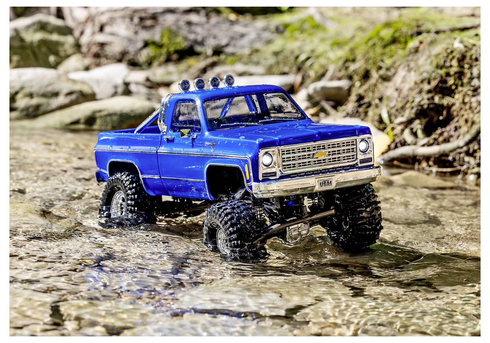 Traxxas TRX-4M Chevrolet K10 High Trail Edition Brushed 1:18 RC Modellauto Elektro Crawler Allradantrieb (4WD) 2,4GHz