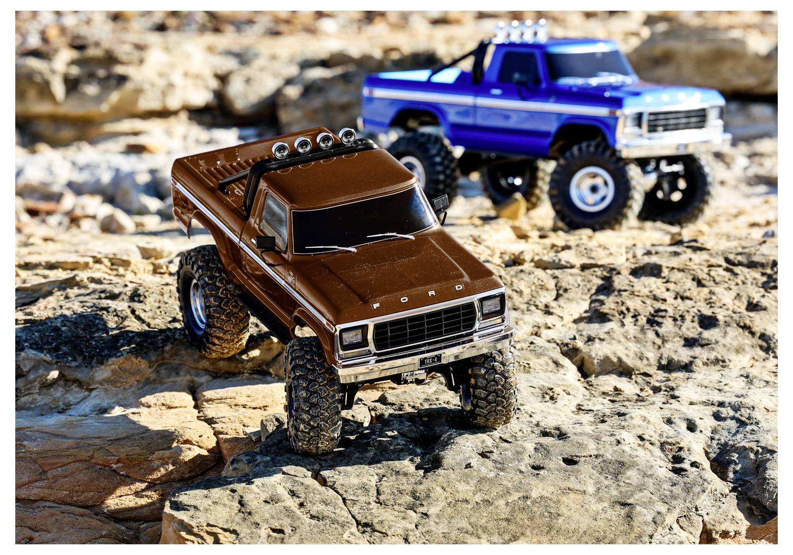 Traxxas TRX-4 Ford F-150 Brushed 1:10 RC Modellauto Elektro Crawler Allradantrieb (4WD) RtR 2,4 GHz