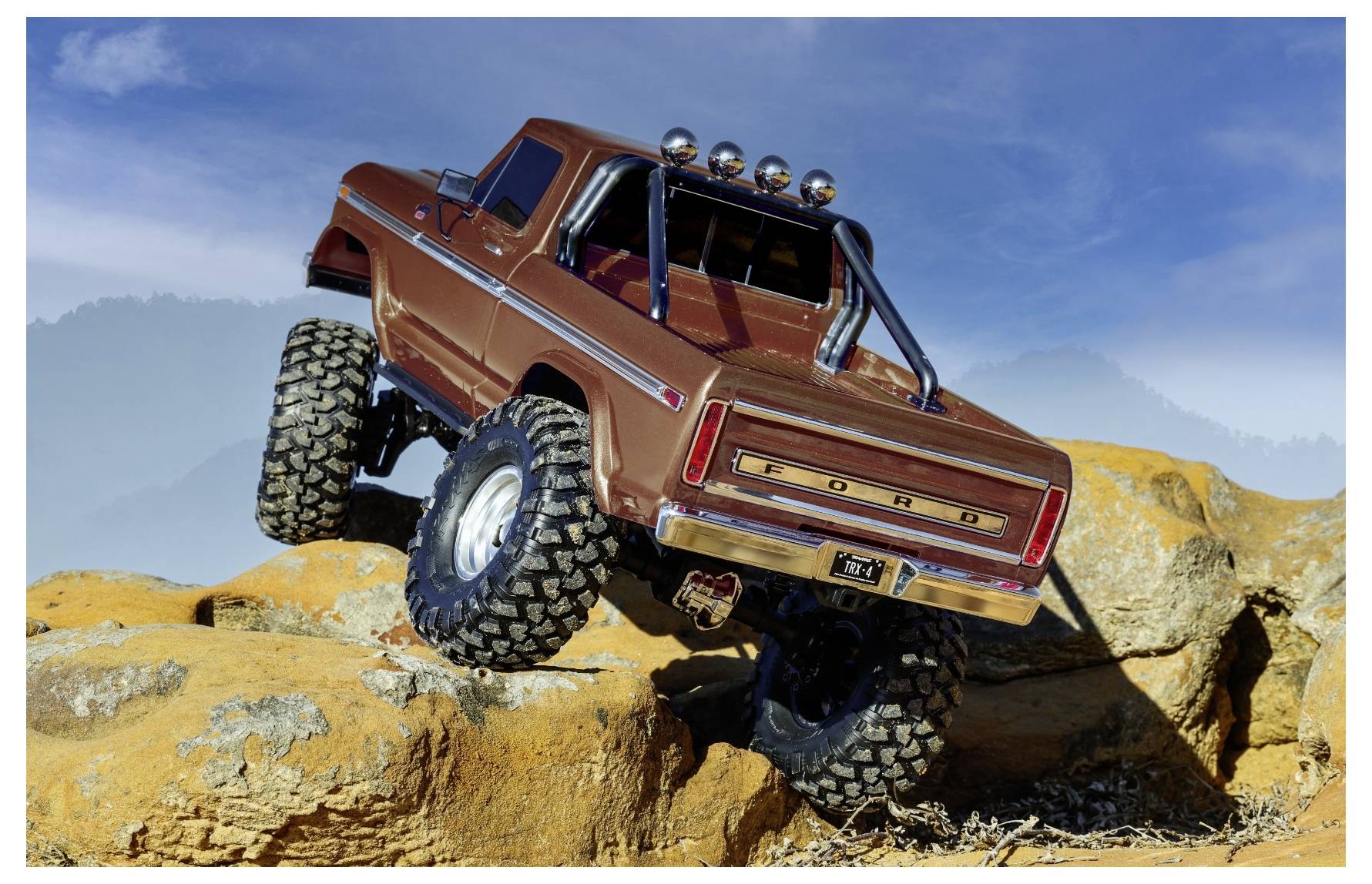 Traxxas TRX-4 Ford F-150 Brushed 1:10 RC Modellauto Elektro Crawler Allradantrieb (4WD) RtR 2,4GHz