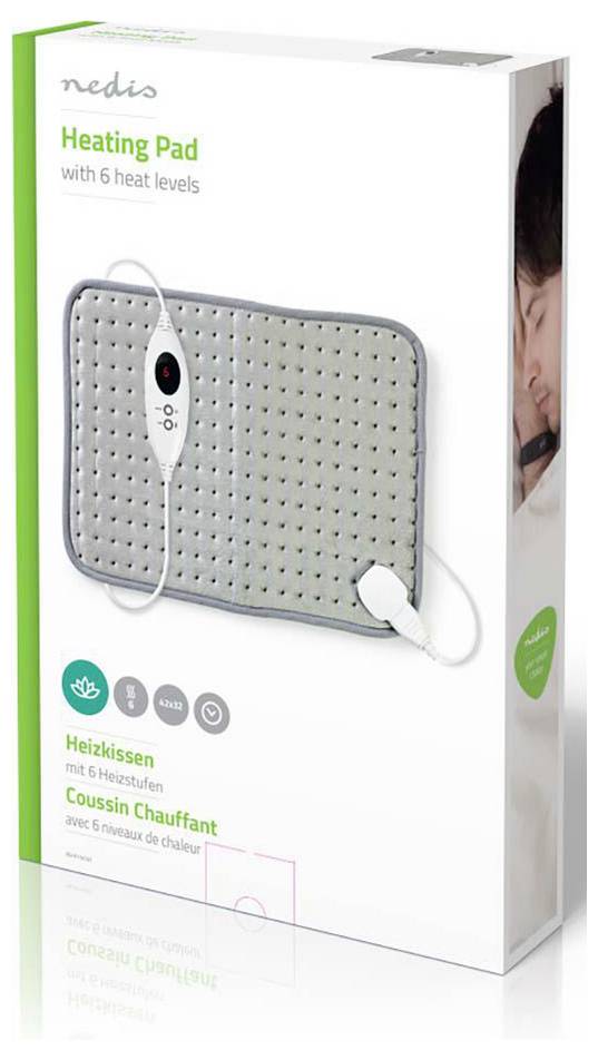 Nedis PEHP110CGY Heizkissen 100W Grau