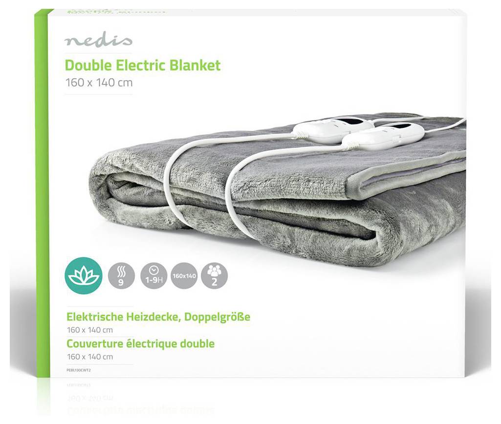 Doppelte Elektrische Decke, 160 x 140 cm