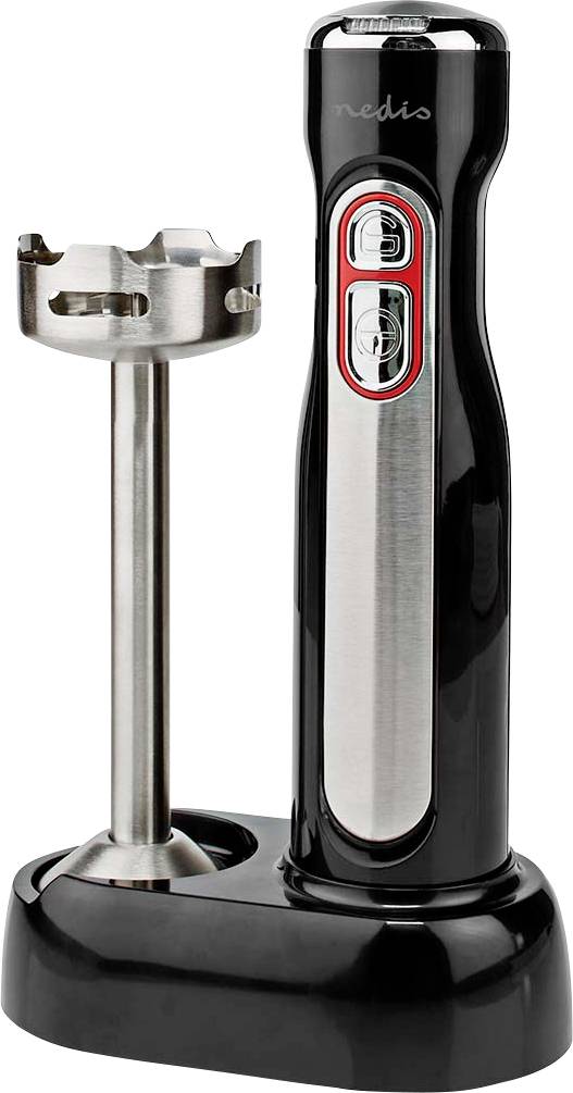 Nedis KAHB600BK Stabmixer 100W Schwarz, Silber