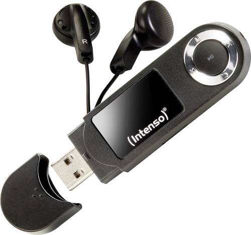 Intenso Intenso MP3 Player 64GB Music Walker MP3-Player 64 GB Schwarz