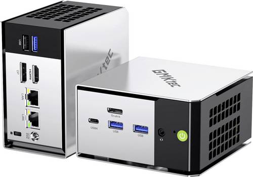GMKtec Mini PC Mini PC, AMD Ryzen 5 6650H (16+512GB @DDR5, WIN 11 Pro) 4K AMD AMD Ryzen 5 Processors with Radeon Graphics