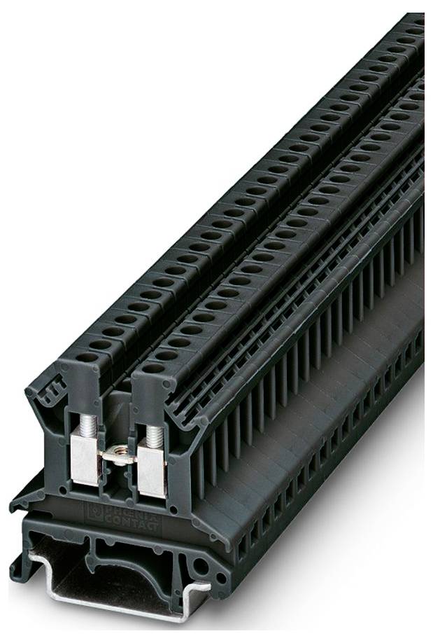 Phoenix Contact 0719100 Durchgangsklemme Schwarz 50St.