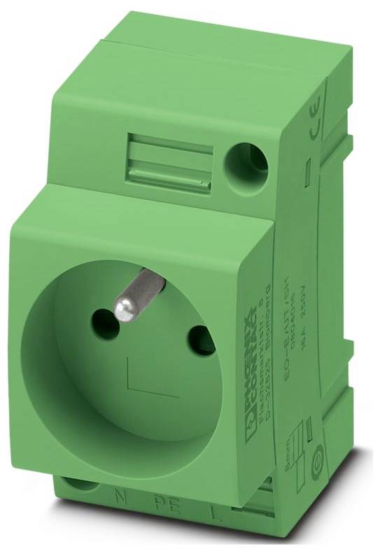 Ein grauer Elektroschutzschalter mit zwei Schaltern und mehreren Anschlüssen, entwickelt für den Einsatz in Industrie- oder gewerblichen Verkabelungssystemen.