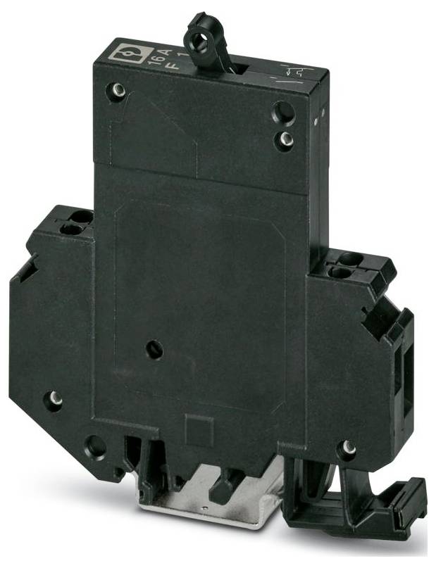 Ein schwarzer Elektrostecker mit einem Firmenlogo und der Aufschrift „MCC