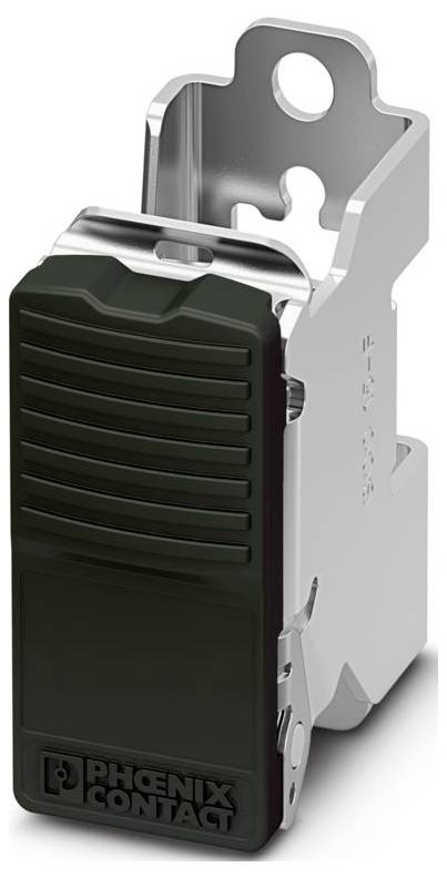 Gelbes Phoenix Contact Elektronik-Gerätemodul mit verschiedenen Anschlüssen und Modelldetails. Wird für Systemintegration und Automatisierung verwendet.