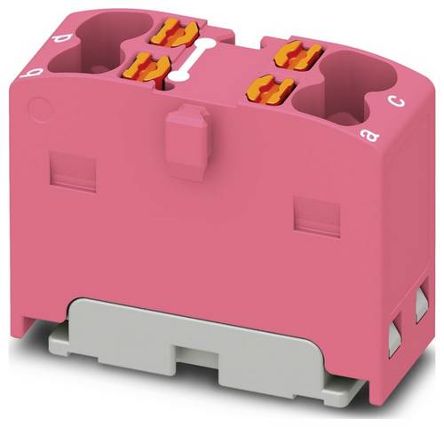 PHOE 1046618 - Verteilerblock PTFIX, 4x1,5, pink