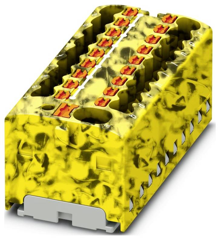 Phoenix Contact 1047429 Verteilerblock Schwarz-Gelb 20St.