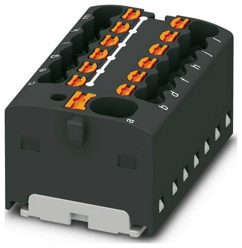PHOE 1046967 - Verteilerblock PTFIX 4 12x15 schwarz