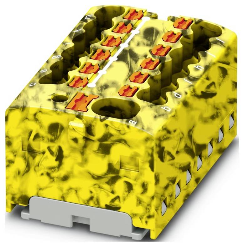 Phoenix Contact 1046971 Verteilerblock Schwarz-Gelb 20St.