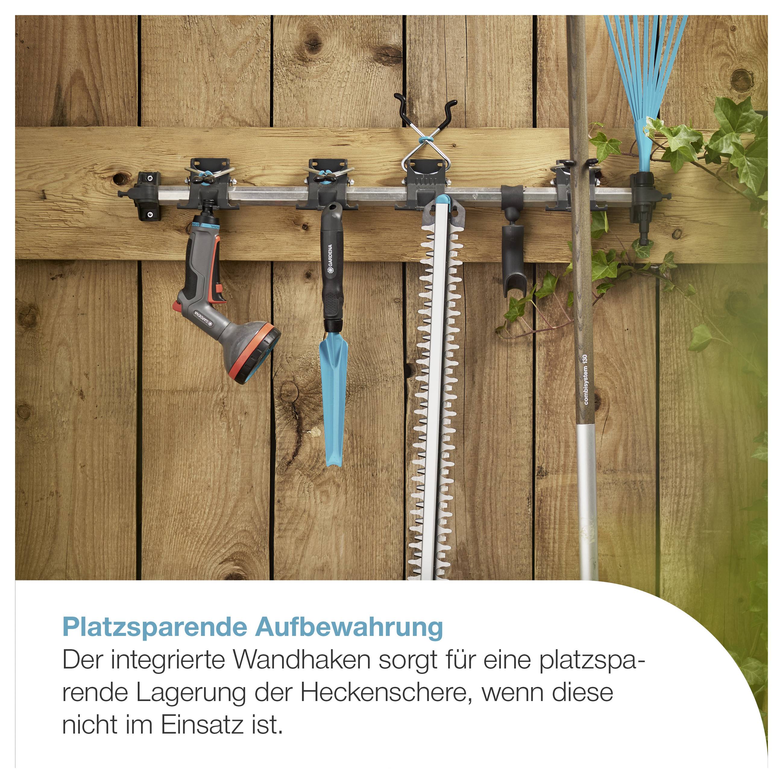 GARDENA Akku-Heckenschere EasyCut 55/18V P4A Ready-To-Use Set Akku Akku-Heckenschere 18V Li-Ion 550mm