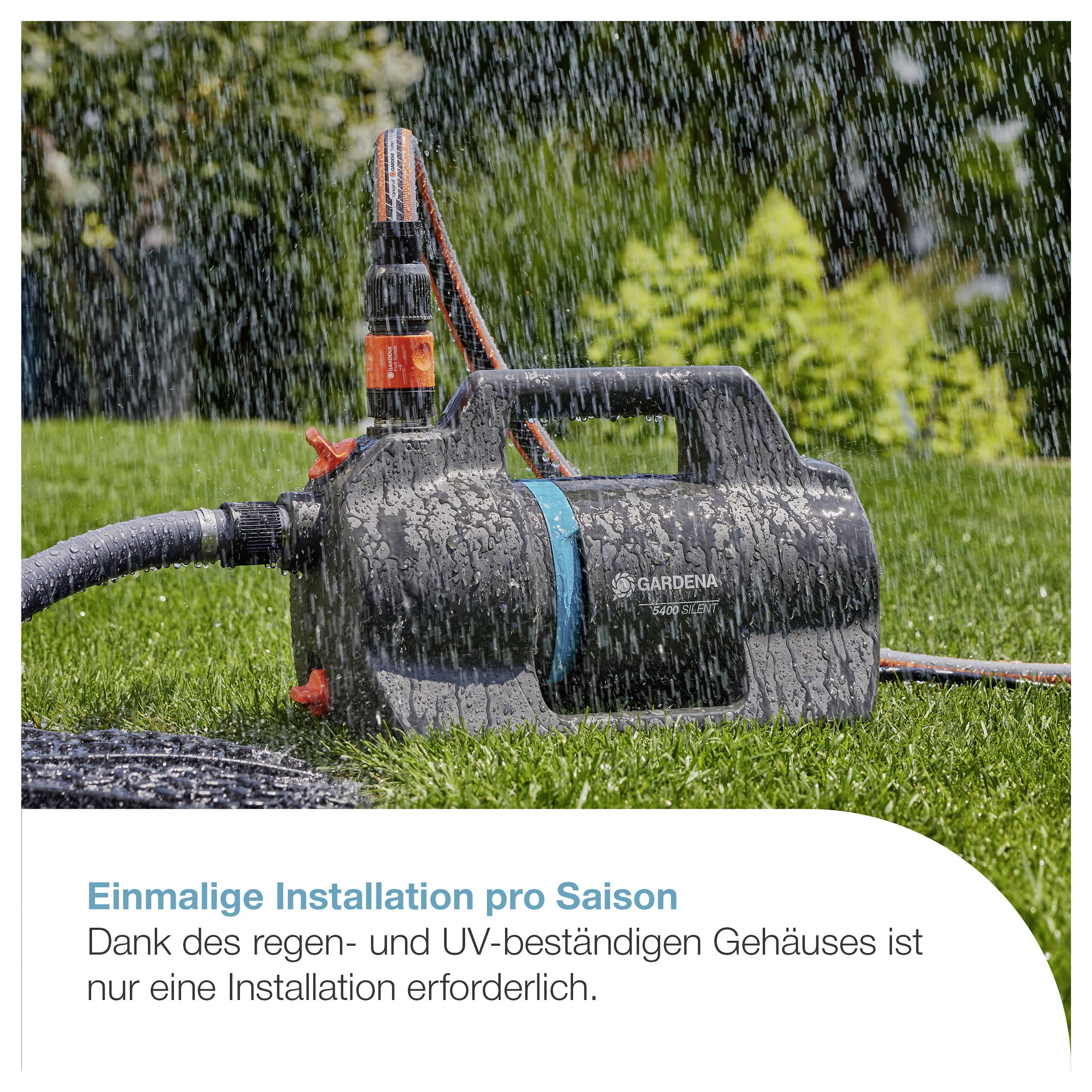 GARDENA Gartenpumpe 5400 Silent Gartenpumpe 5.400 l/h