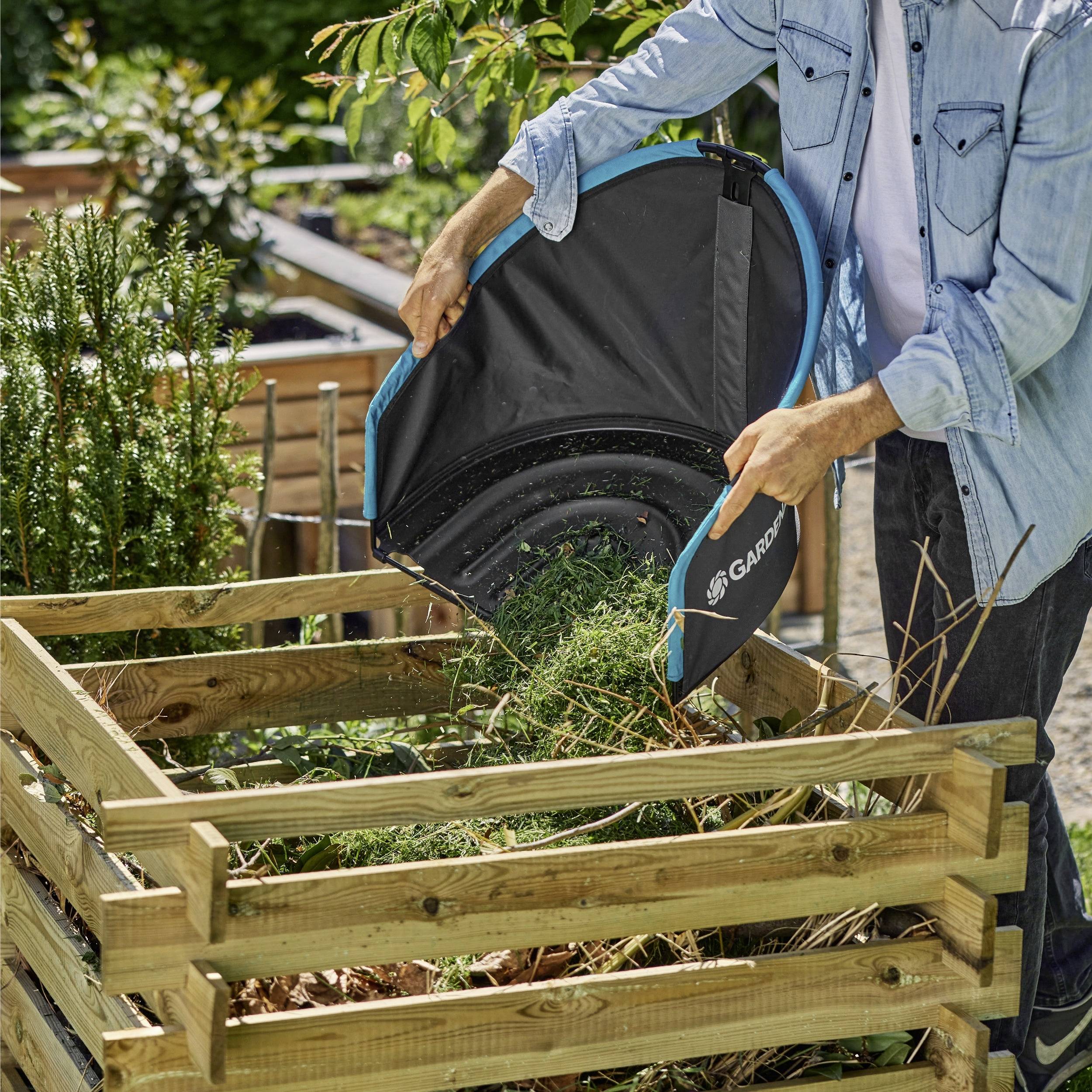 GARDENA 11770-20 Grasfangkorb für Spindelmäher Fangsack