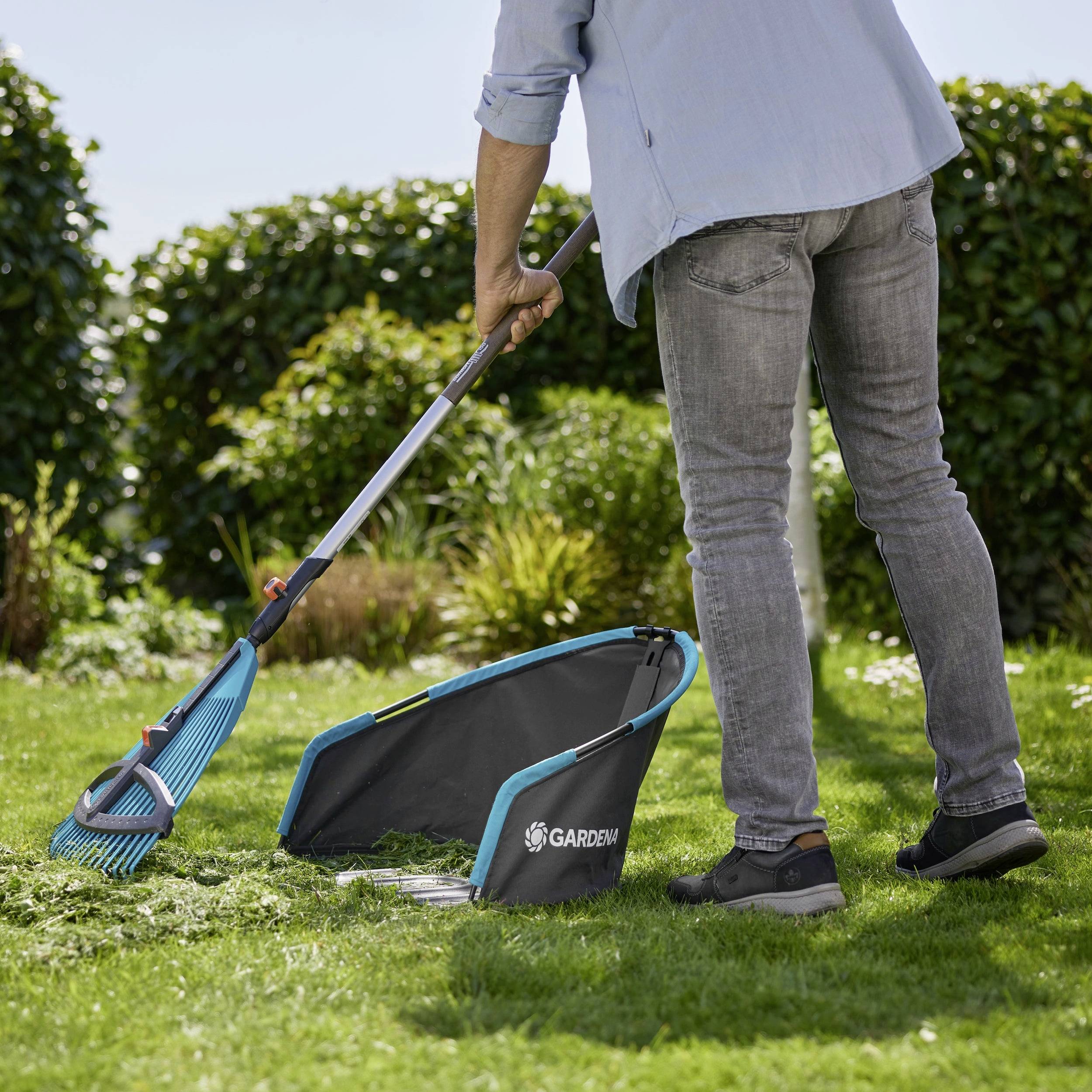 GARDENA 11770-20 Grasfangkorb für Spindelmäher Fangsack