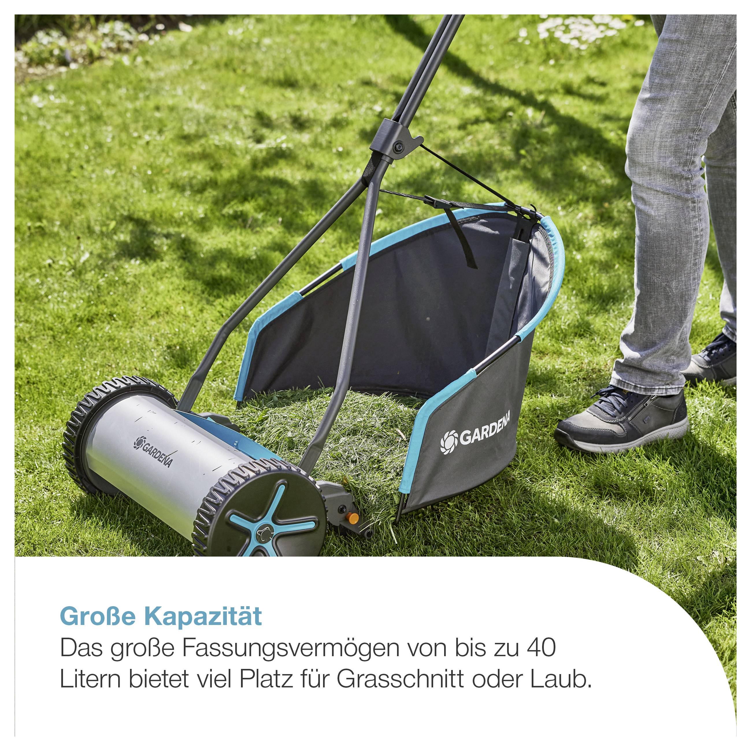 GARDENA 11770-20 Grasfangkorb für Spindelmäher Fangsack