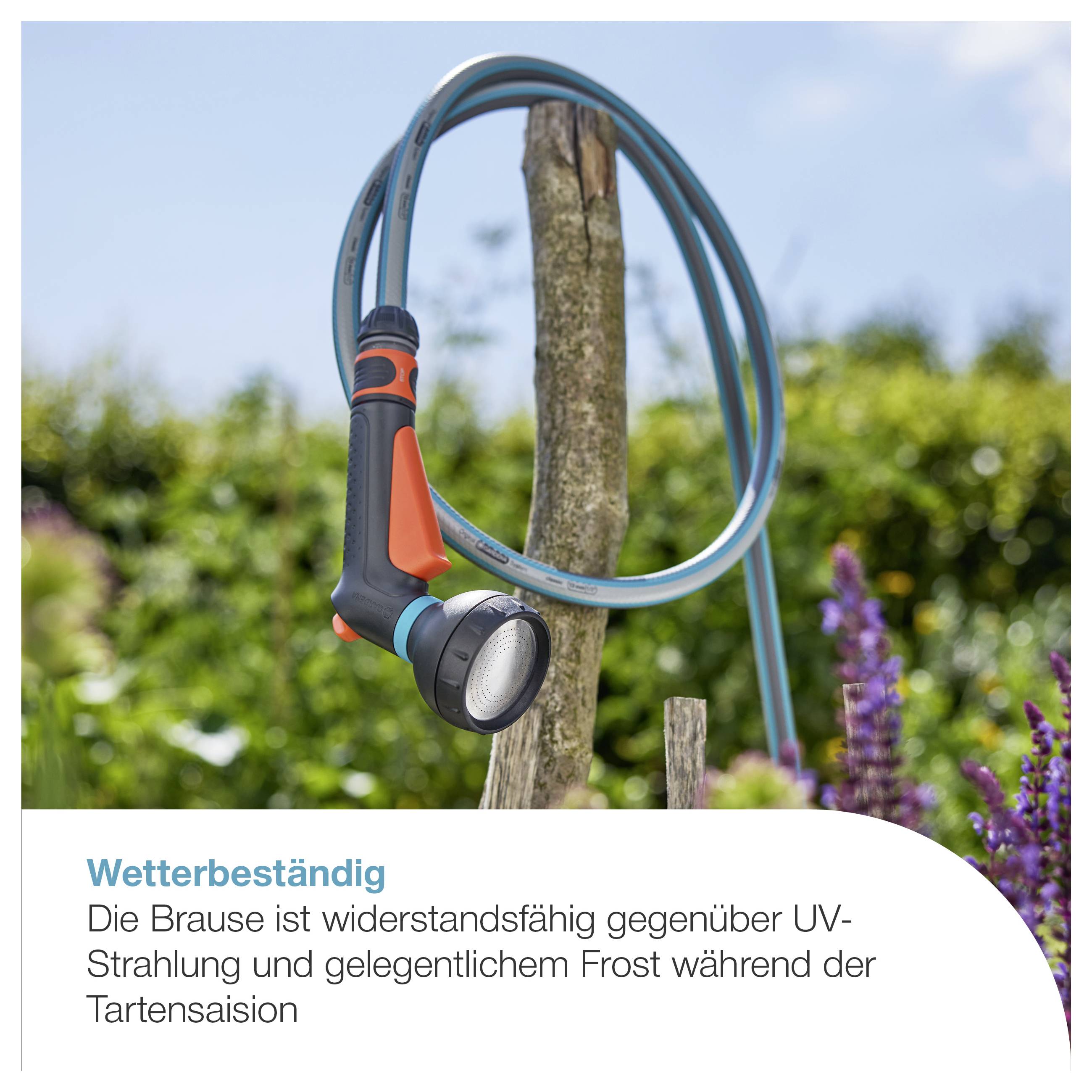GARDENA 18367-20 Classic Bewässerungsbrause Starter Set Gartenbrause