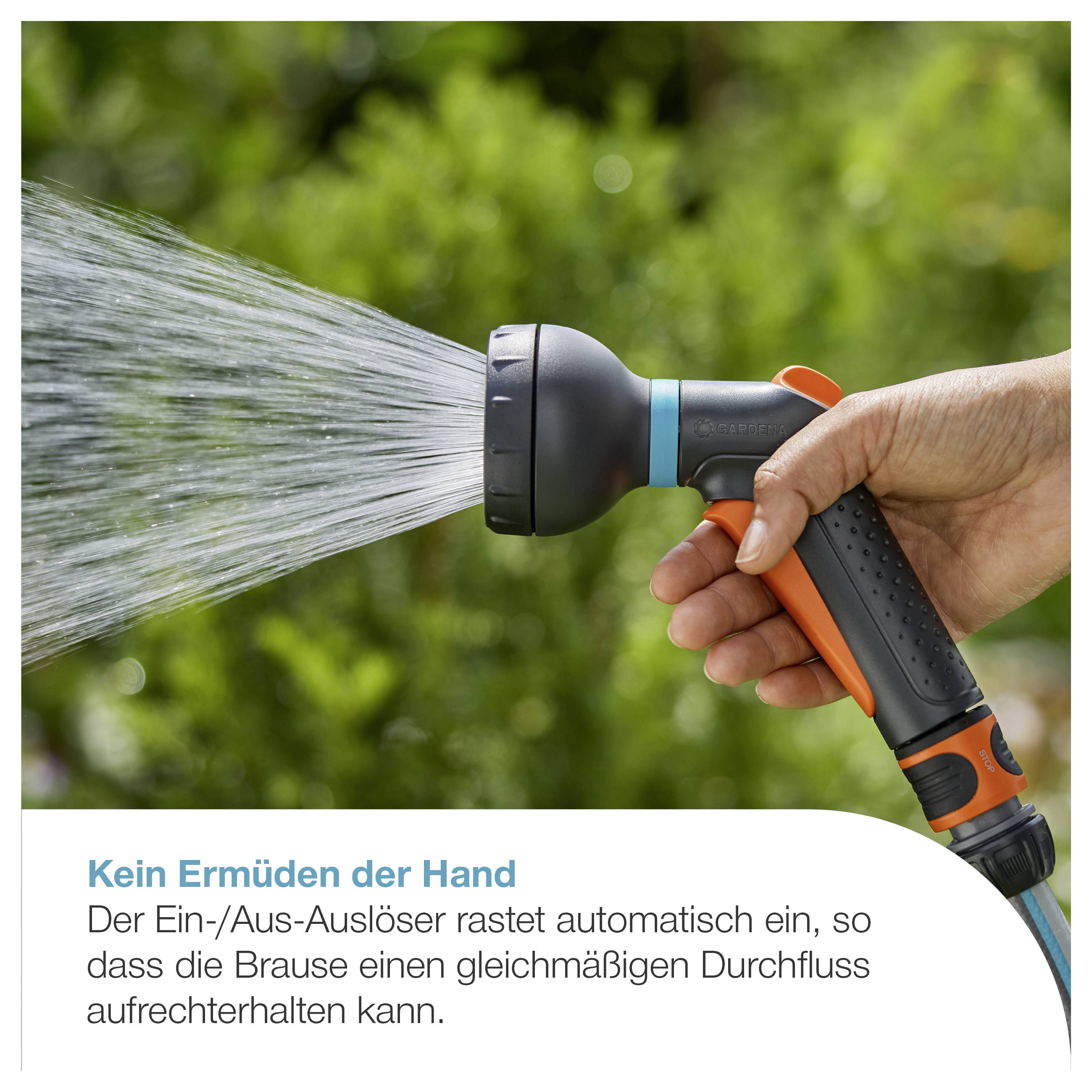GARDENA 18367-20 Classic Bewässerungsbrause Starter Set Gartenbrause