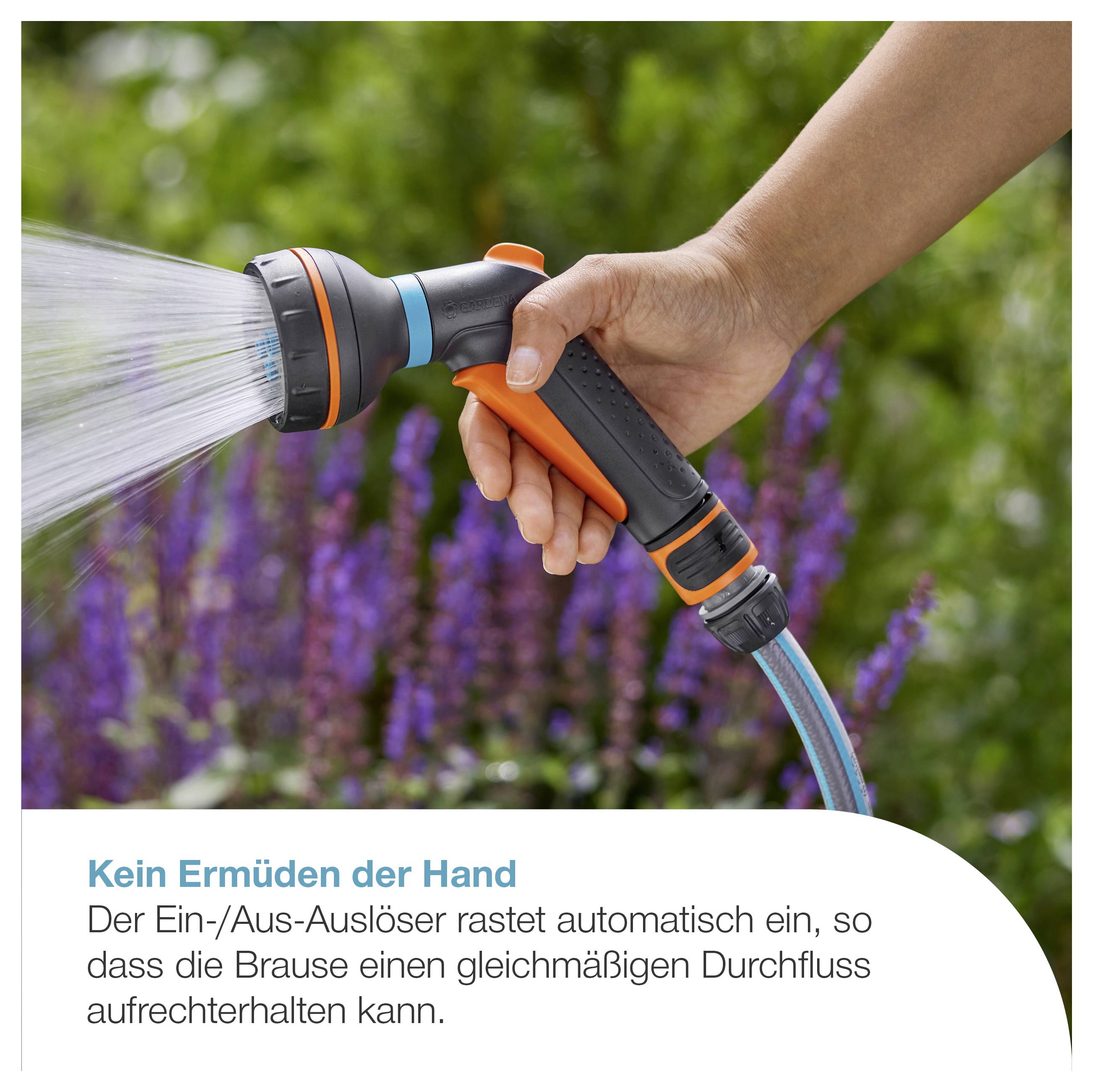 GARDENA 18372-20 Classic Multifunktionsbrause Starter Set Gartenbrause