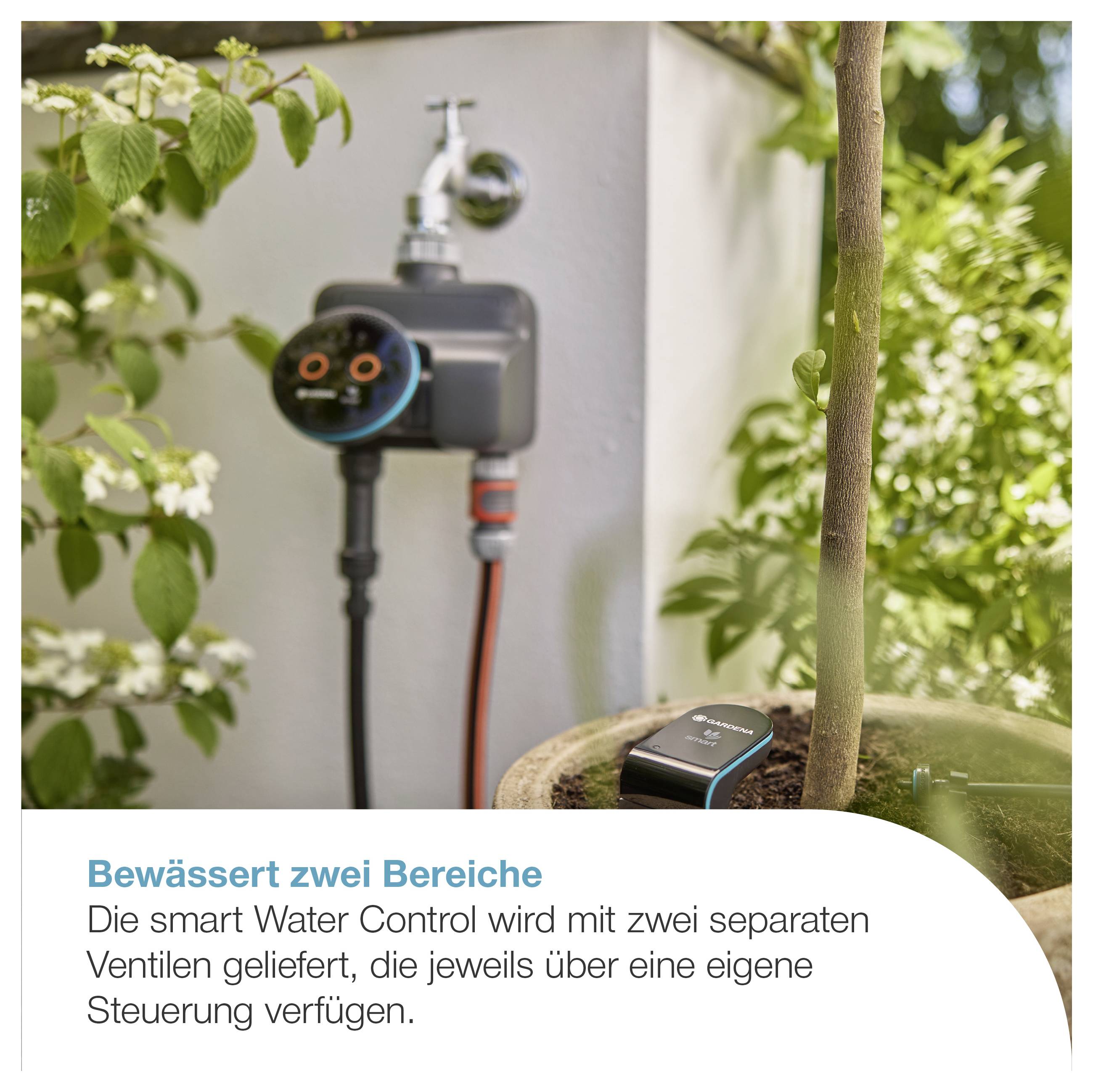 GARDENA 19034-20smart Dual Water Control Bewässerungssteuerung