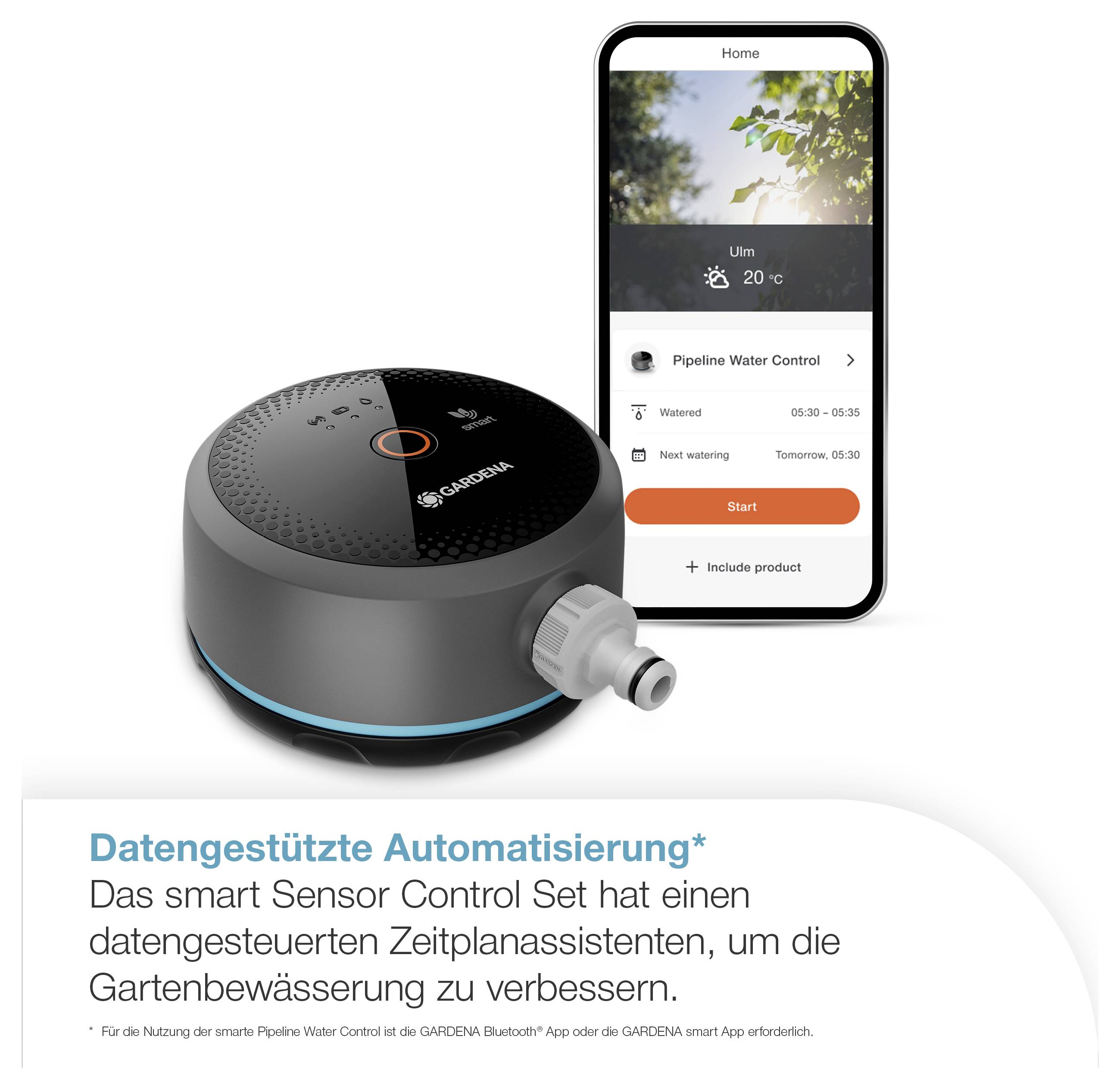 GARDENA 19050-20smart Pipeline Water Control Bewässerungssteuerung