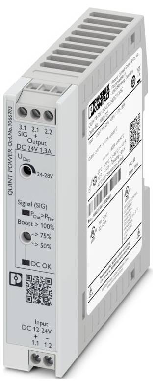 Phoenix Contact 1066703 DC/DC-Wandler 24 V/DC 1.3A Inhalt 1St.